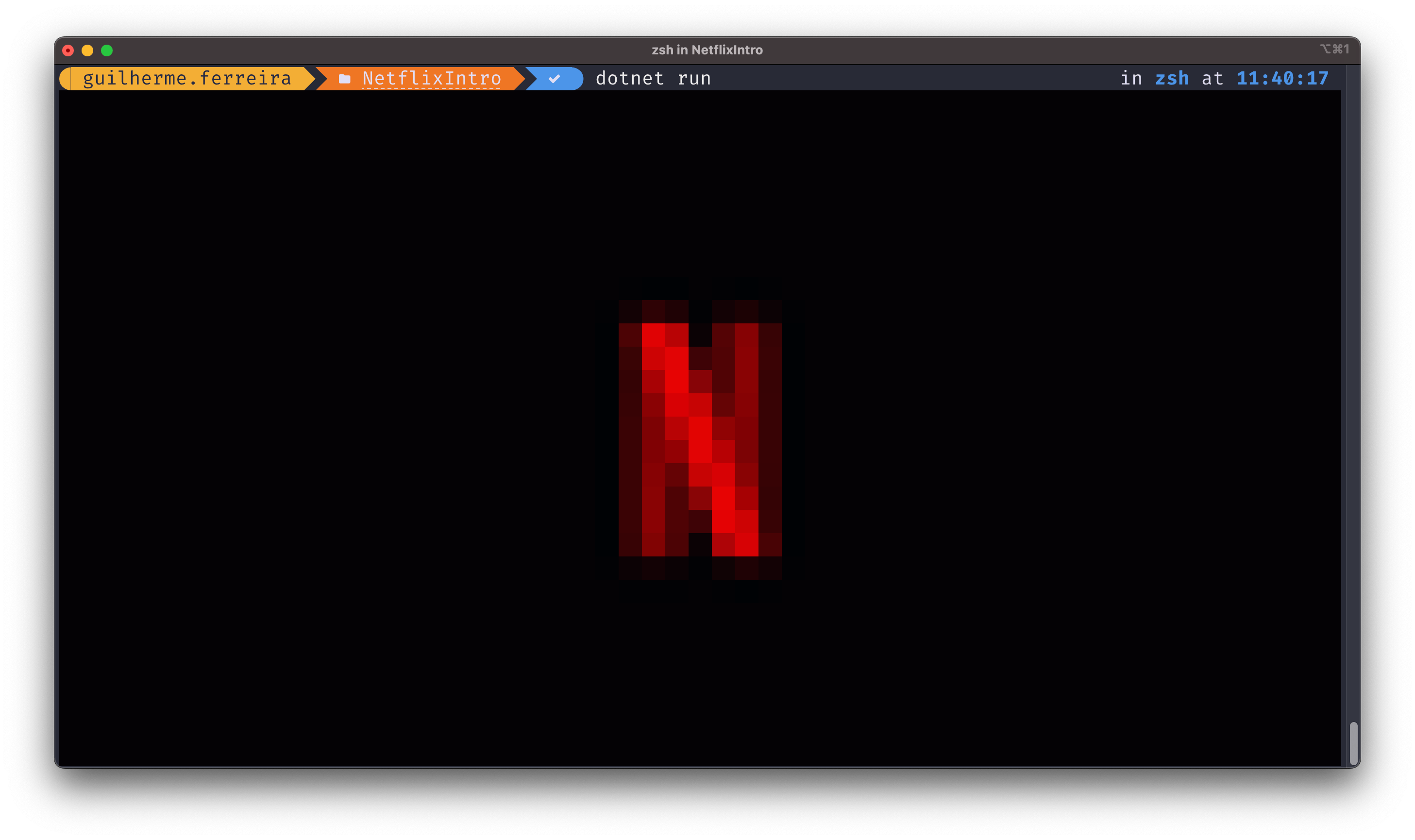Netflix Intro on a .NET Console